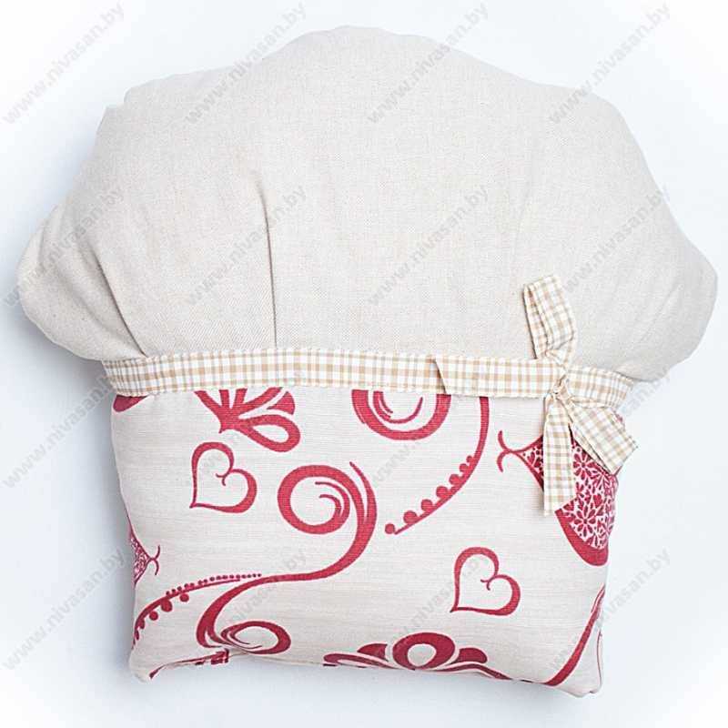 Декоративная подушка "Кекс" Бордо