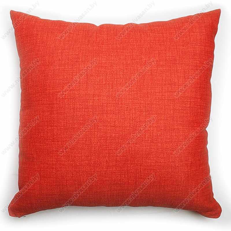 Декоративная подушка "Фальсо" Оранжевый №2