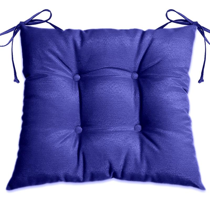 Подушка для сидения "Анита -люкс" Синий  №7