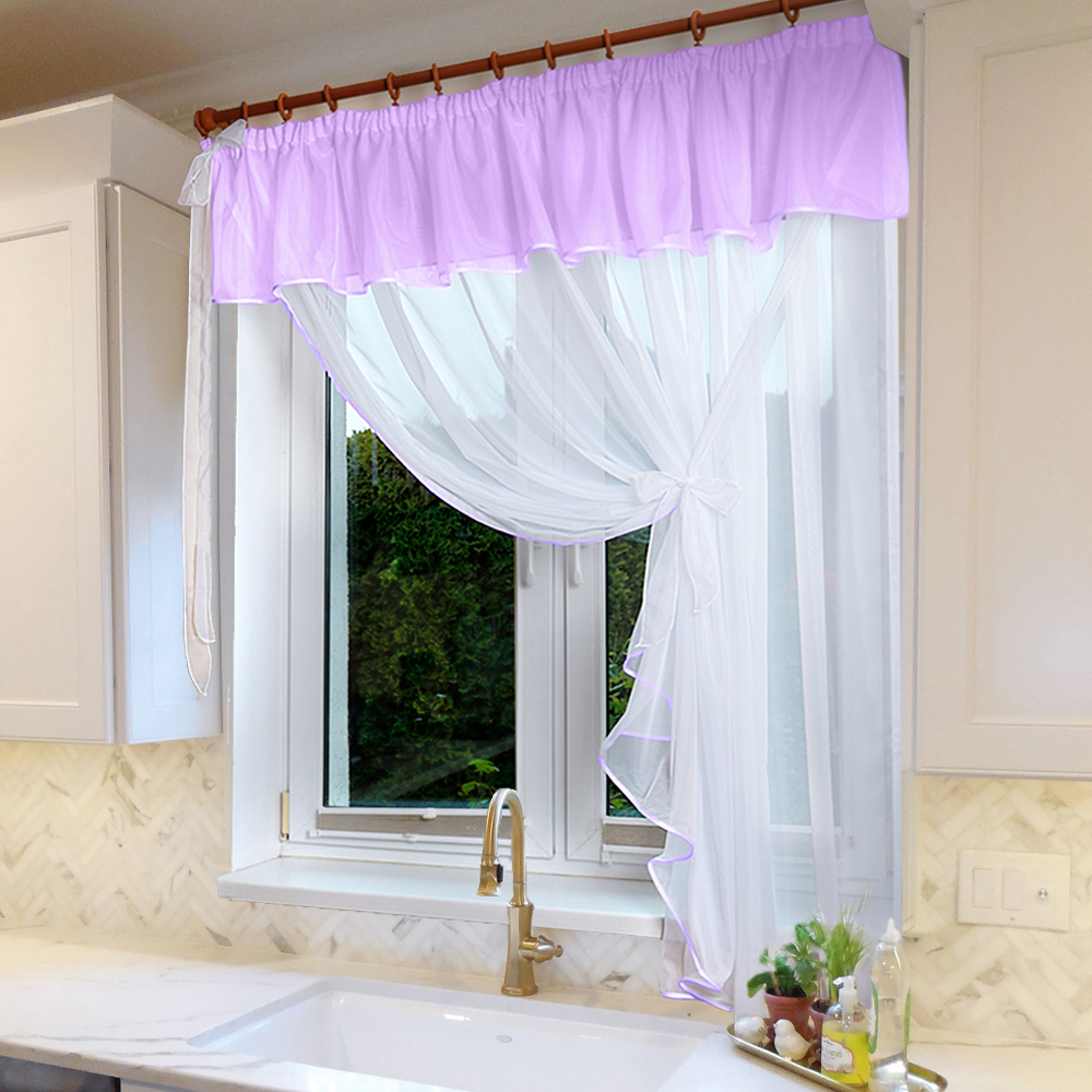 Штора  "Фантазия". Сирень.