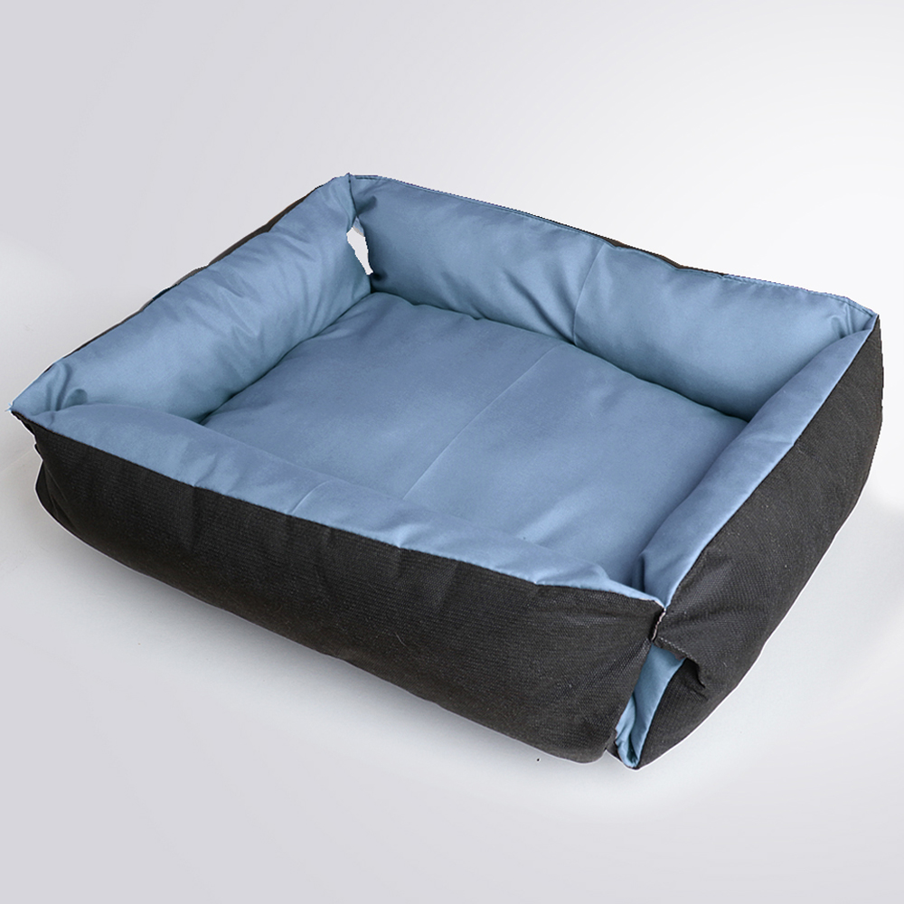 Лежанка для животных "Пушок". Голубой.