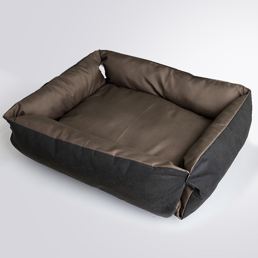 Лежанка для животных "Пушок". Коричневый.