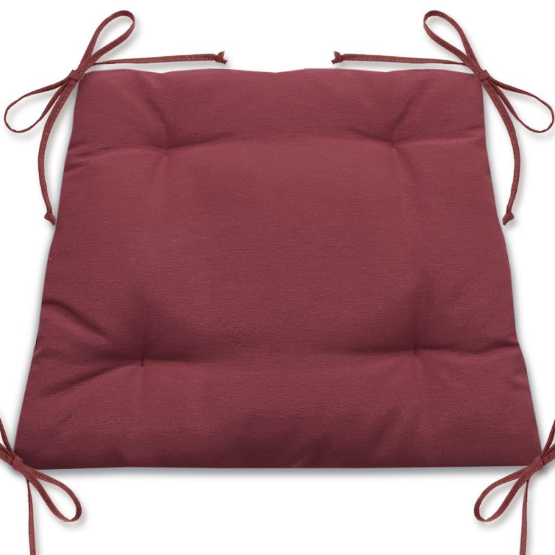 Подушка для сидения "Анита" Бордо №5